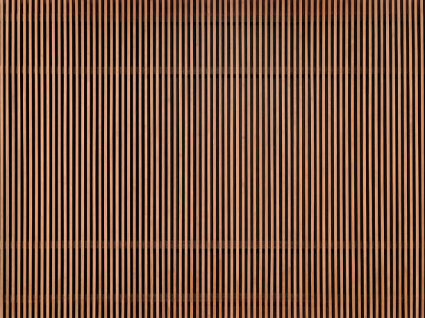istock Vertical wooden slats texture for interior decoration, Texture wallpaper background, backdrop Texture for Architectural 3D rendering. 1923204338