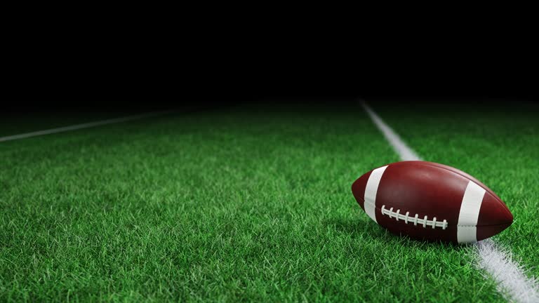 American Football field background for charts and graphs