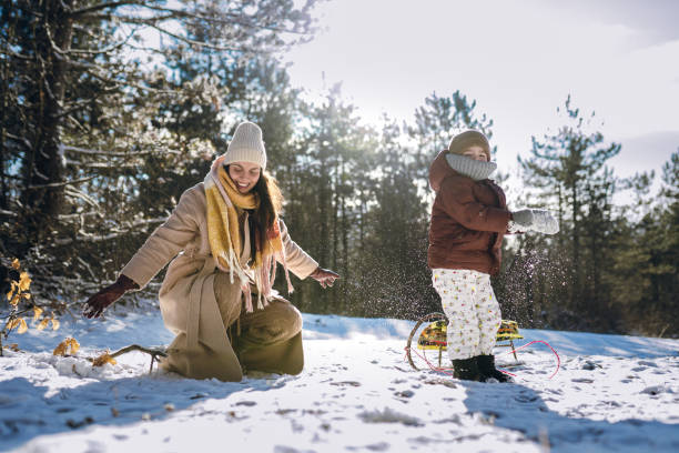 istock Sunny day on the snow 1923343736