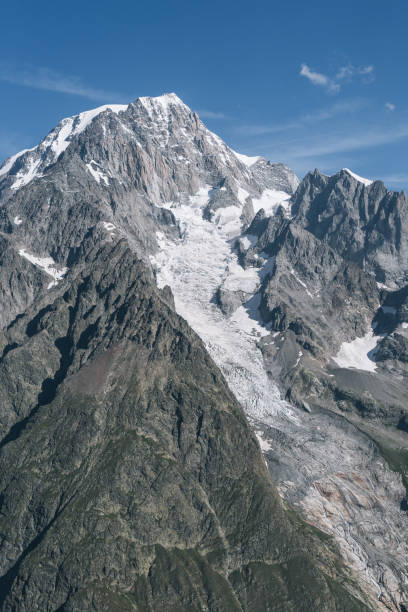 istock Aerial view of glaciated mountains 1923398574