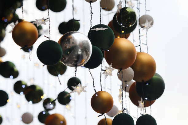 Christmas or New Year Decoration With Copy Space