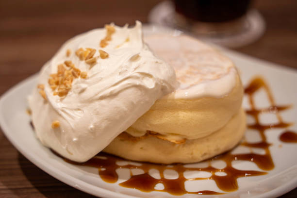 istock Japanese fluffy pancakes 1923464391