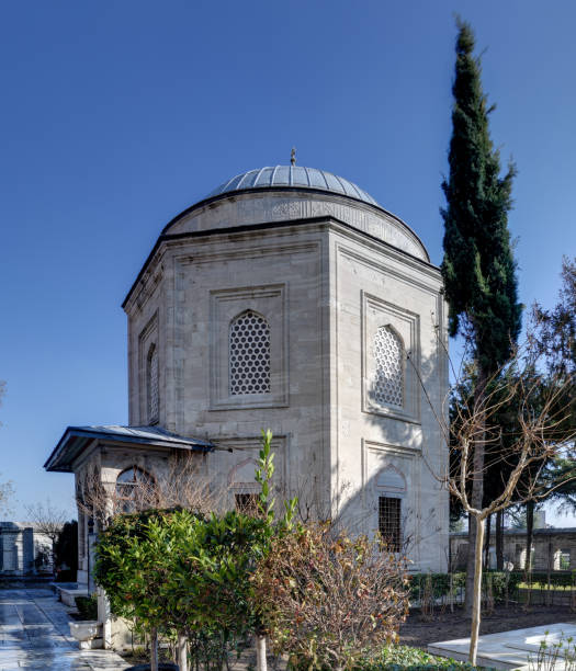 istock Suleymaniye mosque exterior details 1923503133