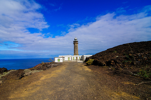 Lighthouse at the Western Place of the Canary Islands Faro de Orchilla point of the prime meridian until 1894