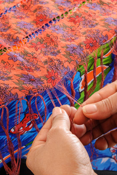 istock Handmade work with calico fabric, widely used for crafts, patchwork and decoration items in Brazil. 1923610449