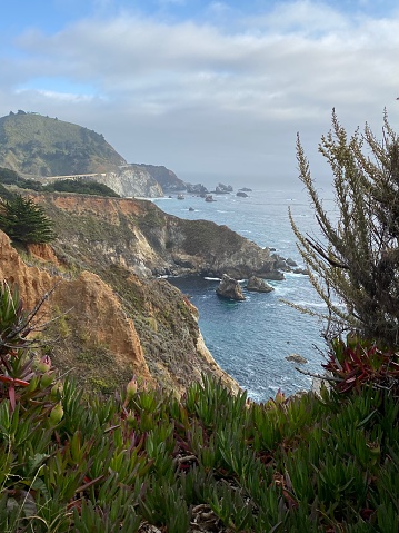 Big Sur Coastline in Monterey County, California