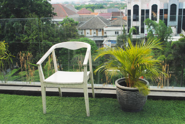 istock Isolated wooden chair. 1923768728