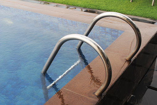 Swimming pool handrails lend physical support when entering and exiting your swimming pool.