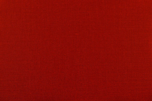 istock Natural Bright Carmine Red Fiber Linen Cloth Book Binding Texture Pattern, Large Detailed Horizontal Macro Closeup, Textured Vintage Fabric Burlap Canvas Background, Blank Empty Copy Space 1924011033