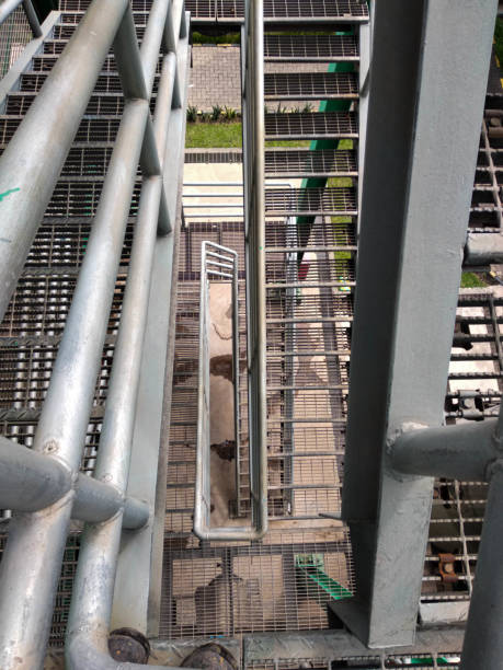 istock staircase structure in an industrial building 1924015003