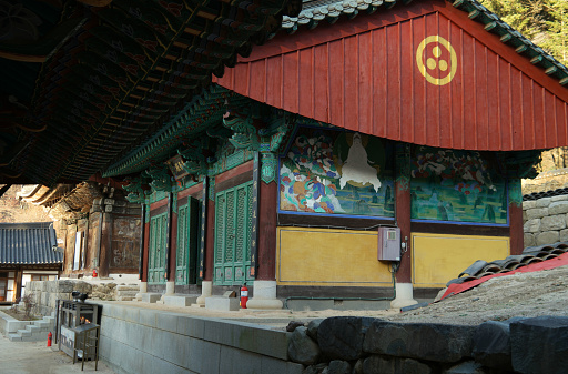 Old Buddhist Temple of Bogwangsa, South Korea