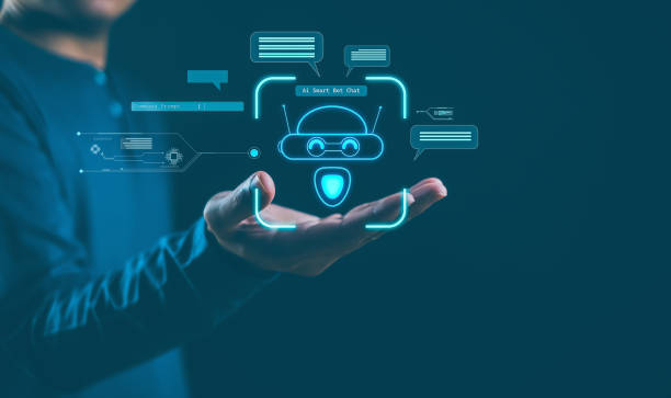 istock Chat Robot AI Intelligent Technology for Business use Digital Robot Software 1924134077