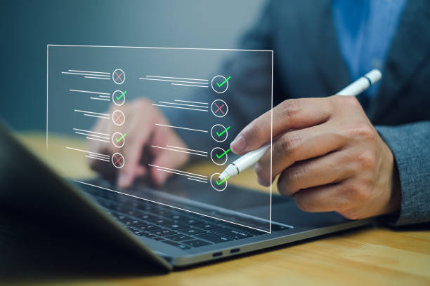 istock Assessment form DMS Document management questionnaire productivity checklist business 1924178567