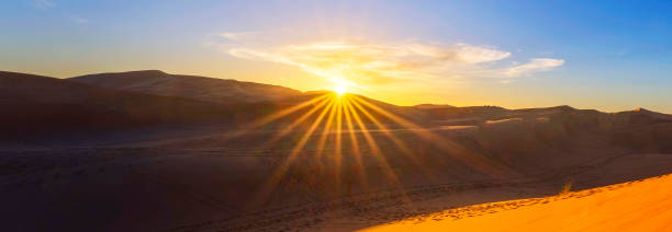 istock sunset on the dunes of Merzouga 1924198885