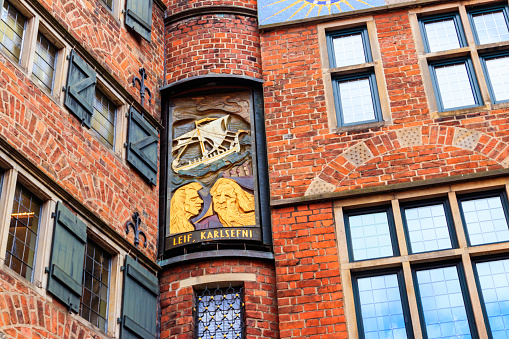 Glockenspiel House (house with the ringing of bells) in Bremen, Germany