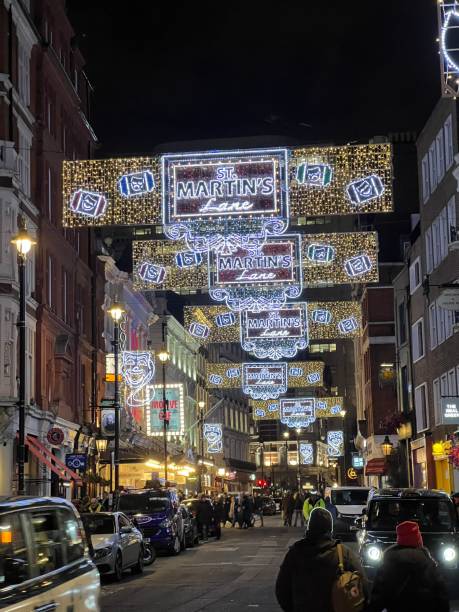 istock St Martin’s Lane Christmas lights 1924363293