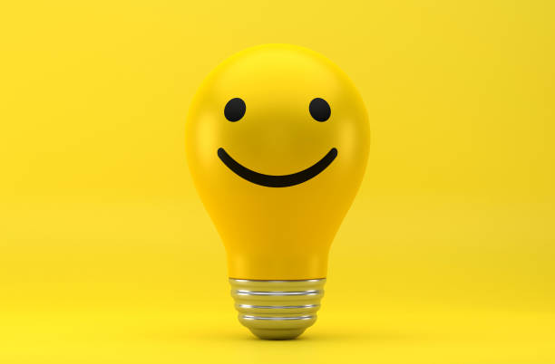 istock Light Bulb And Happy Emoji 1924388546
