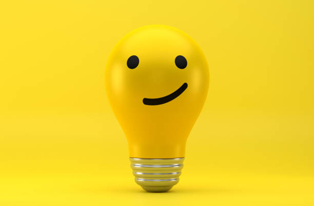 istock Light Bulb And Happy Emoji 1924389138