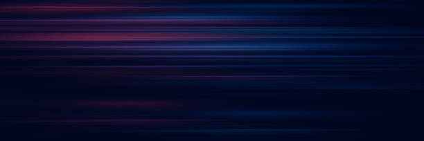 istock A flash of light and a spark. Special effect of line and speed. The magic of moving fast laser beams, horizontal light glare. 1924401004