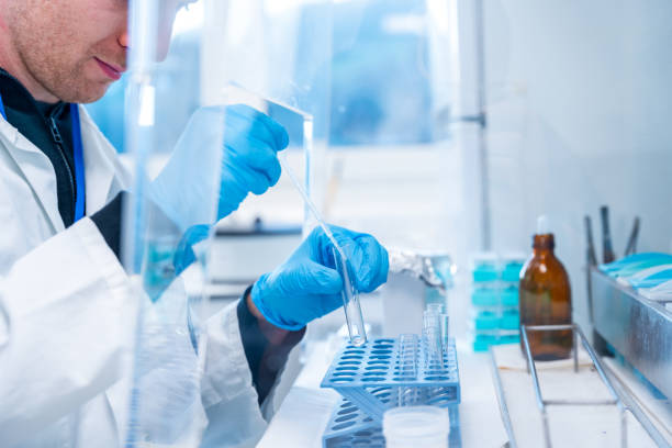 istock Doctor analyzing samples in a laboratory of an hospital 1924463982