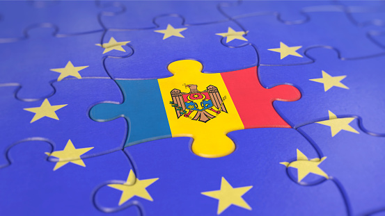 Symbolic image: EU membership for the Republic of Moldova