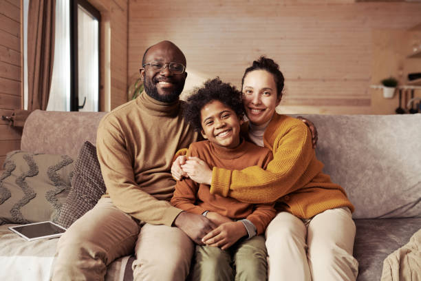 istock Happy young parents and their cute son 1924555425