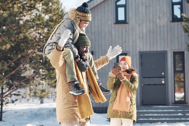 istock Happy young man having fun with son 1924555993