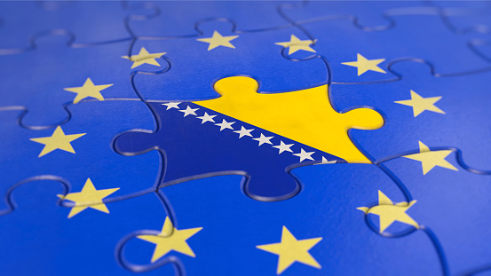 Symbolic image: EU membership for Bosnia Herzegovina