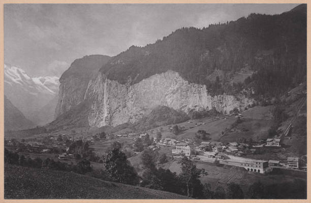 istock Lauterbrunnen, Bernese Oberland, Switzerland, collotype, published ca. 1898 1924733930