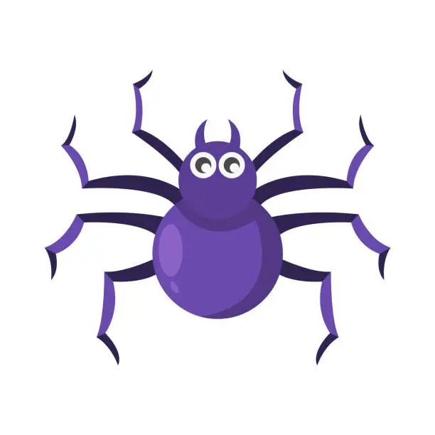 Vector illustration of spider