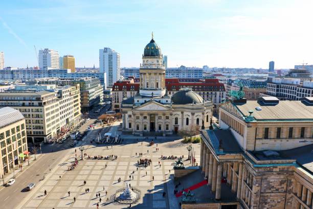 istock Panorama View of Berlin Gendarmenmarkt Square 1924938312