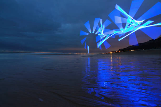 istock Lightpainting at the Beach 1924947957