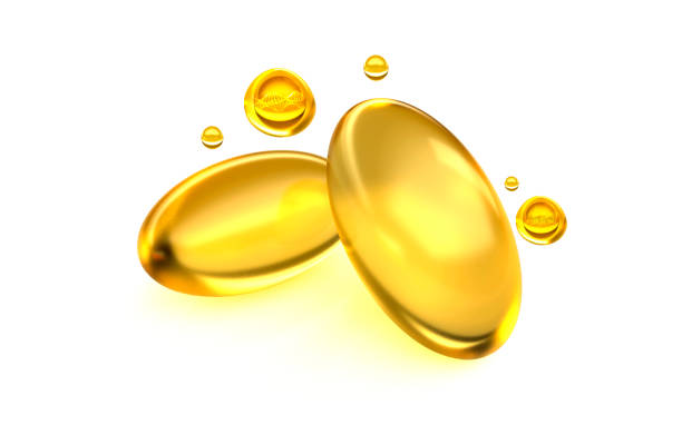 istock Gold fish oil 1924962165