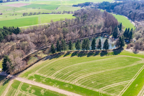 istock Fishing pond in Taunus/Germany 1924978122