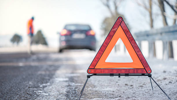 istock Winter season on the road. 1925041933