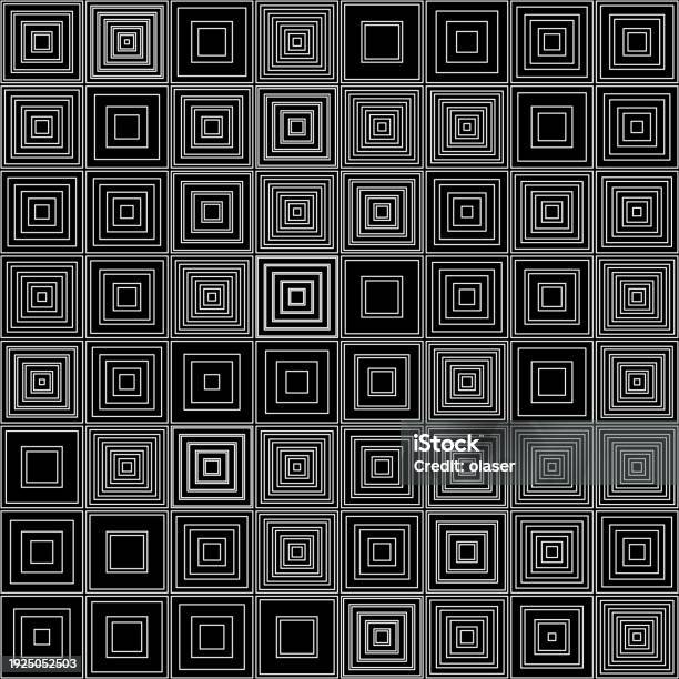 Ilustración de Diversity Of Striped Squares Pattern y más Vectores ...