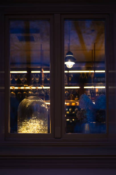 istock Window of a cafe from the street. 1925089719