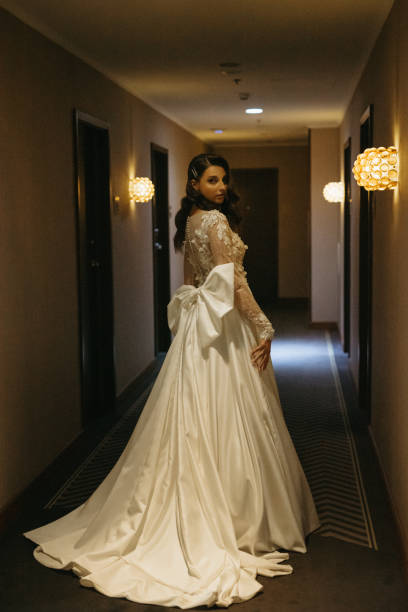 istock perfect wedding dress on the wedding day 1925131449