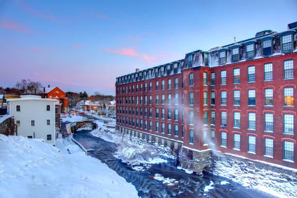 istock Winter in Methuen, Massachusetts 1925179441