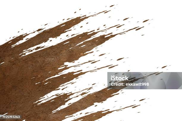 Mud Splashes Pvc Mud Splash Isolated On White Background Stock Photo - Download Image ...