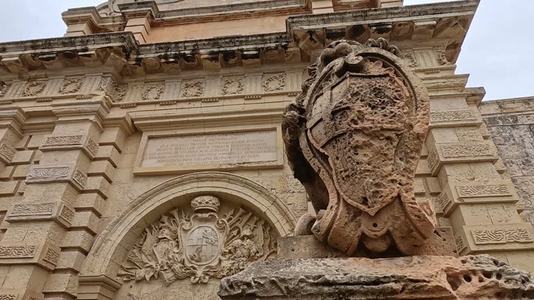 Main Gate Of Mdina (Vilhena Gate) In Malta