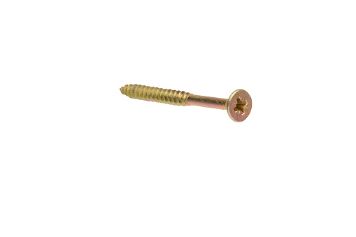 Chipboard screw partially threaded, galvanised, flat head, universal screw, screws