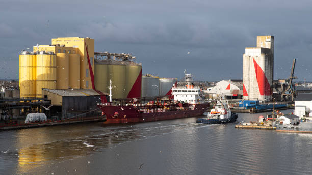 istock boats and silo in a port 1925440336