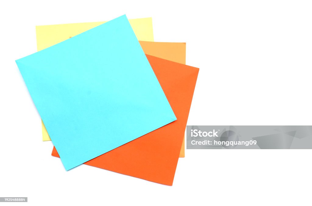 Squeue Paper Blank Square Paper Sheets Stock Photo - Download Image Now - Blank ...