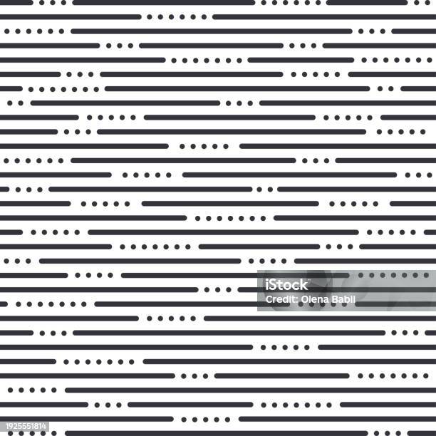 Individual Line Graphics Vector Graphic Design Of Horizontal Line Pattern In Hipster Style Stock ...