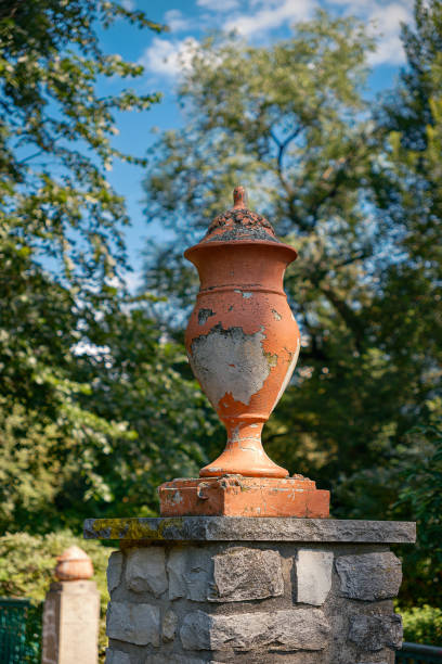 Terracotta vase at the listed Berlin 