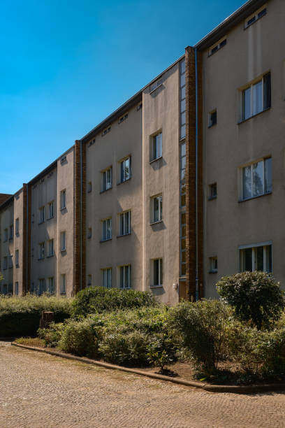 istock Berlin architectural reform from the 1920th: terraced houses by architect Fred Forbat at the 