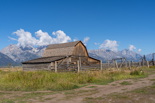 Mora, NM: Abandoned Old Wood Barn In Beautiful Rural Setting