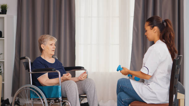 istock Rehabilitation with dumbbelss 1925885785