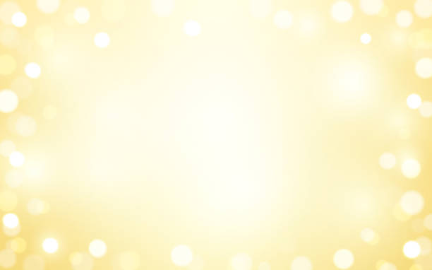istock Backgrounds Gentle Luxury Yellow Blurred Bokeh Light. Stock illustration 1925978371